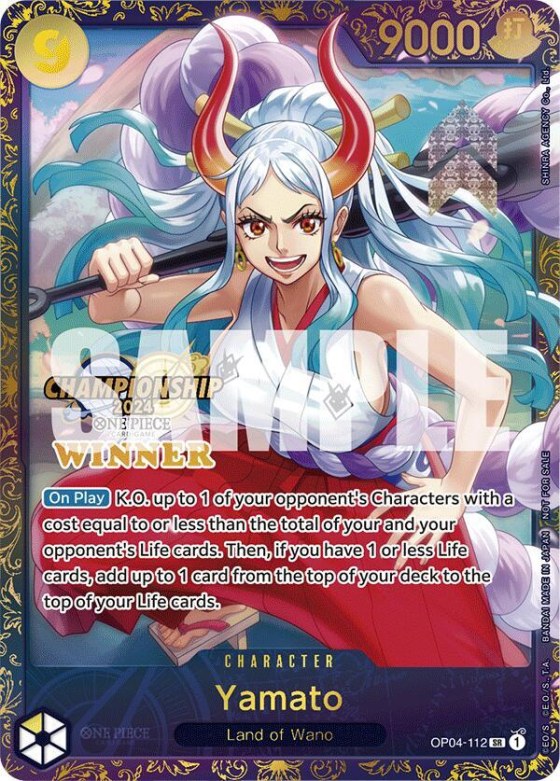 Yamato - Championship 2024 Finals Winne