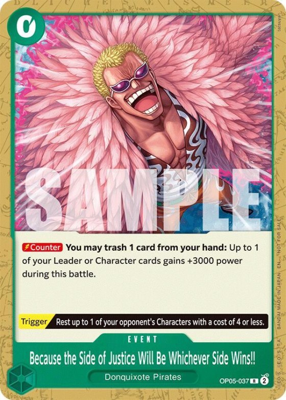Because the Side of Justice Will Be Whichever Side Wins!! - Tournament Pack 2025 Vol 4