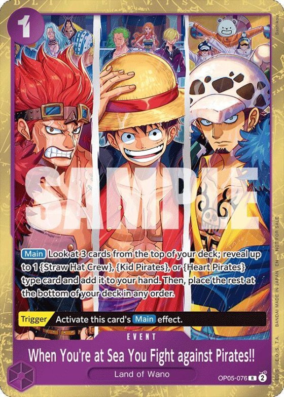 When You're at Sea You Fight against Pirates!! - 2025 Pirates League Store Q 2