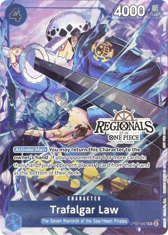 Trafalgar Law - Cs 25 26 Regionals Textured Ch