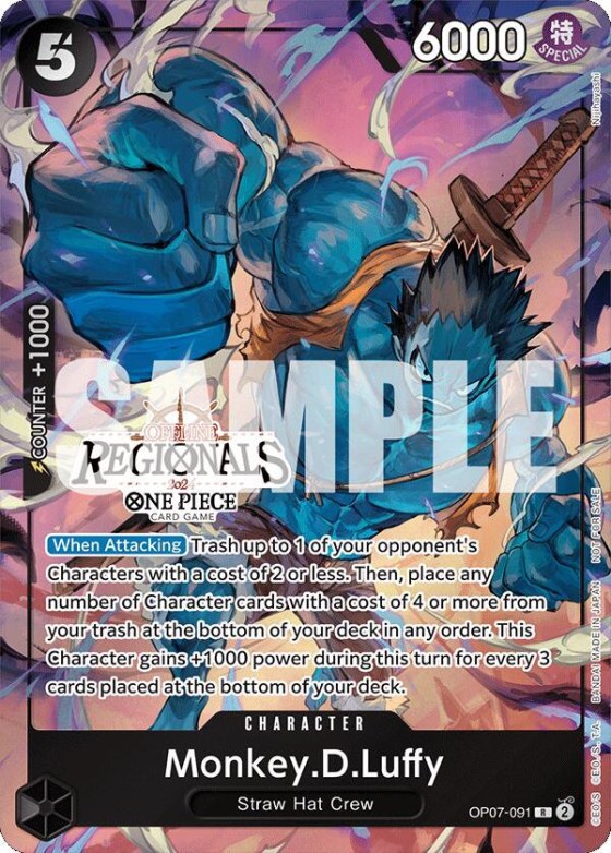Monkey.D.Luffy - Offline Regional 2024 Vol 3