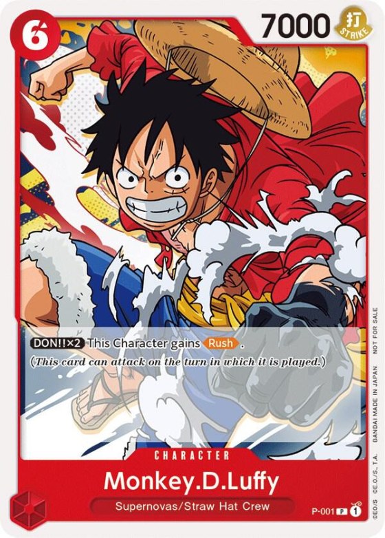 Monkey.D.Luffy - Super Pre Release Participant