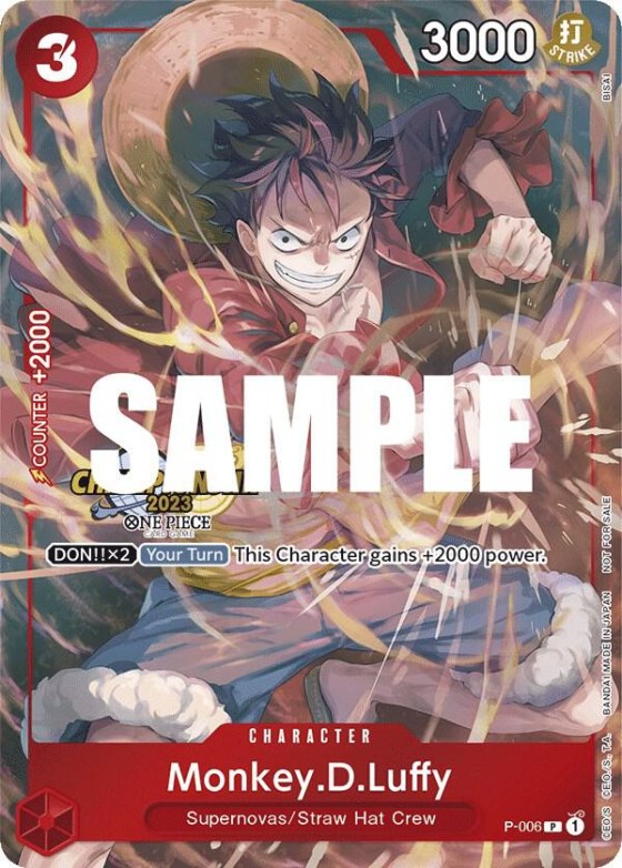 Monkey.D.Luffy - Cs 2023 Celebration Pack