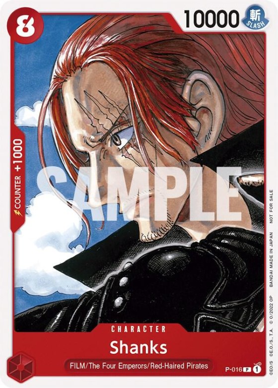 Shanks - One Piece Film Red