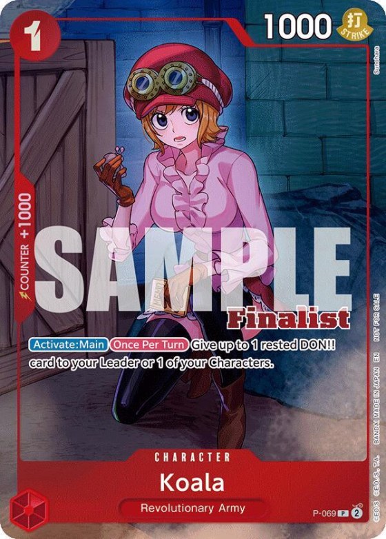 Koala - Cs 25 26 Finalist Card Set 2