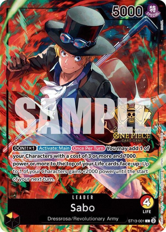 Sabo - 2nd Anniversary Tournament