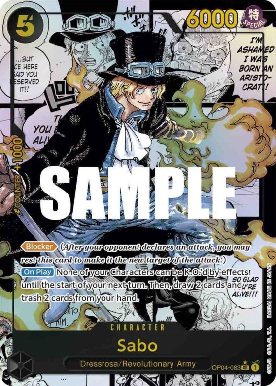 Sabo - Manga Alt Art