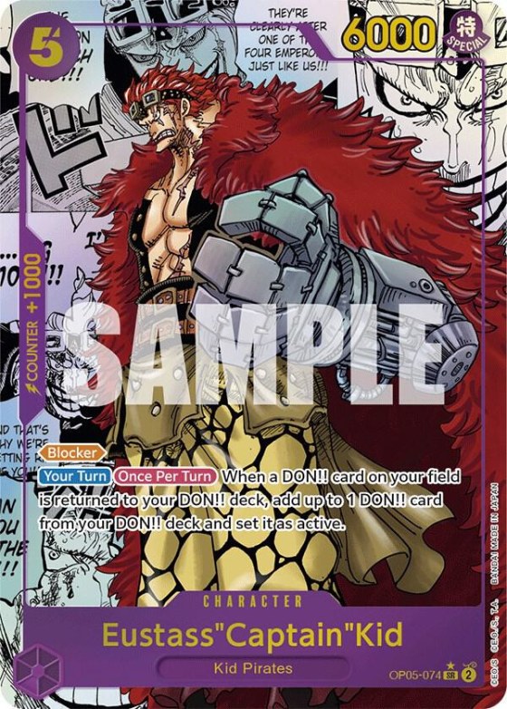 Eustass"Captain"Kid - Manga Alt Art