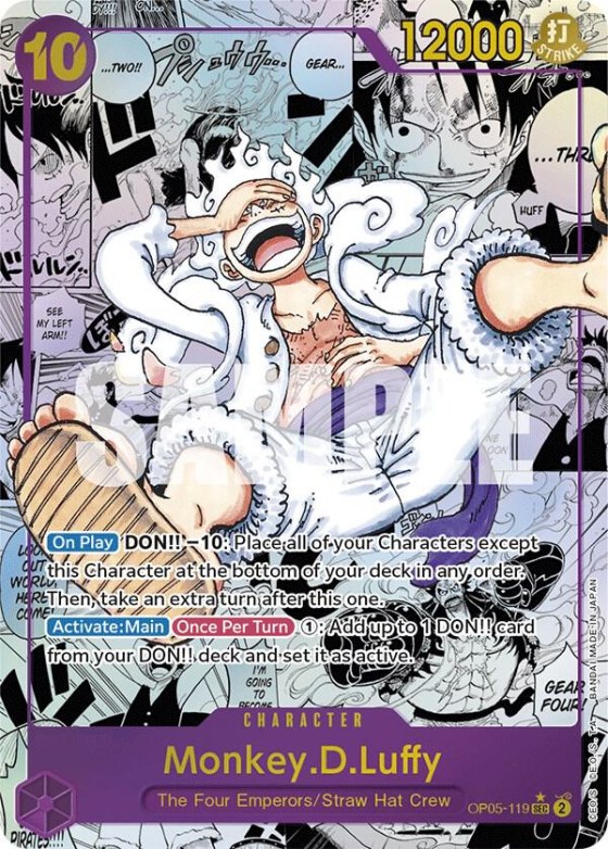 Monkey.D.Luffy - Manga Alt Art