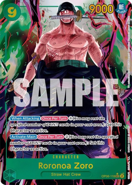 Roronoa Zoro - Alternate Art