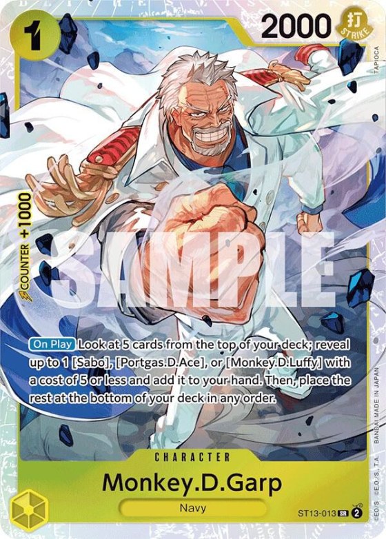 Monkey.D.Garp - Foil