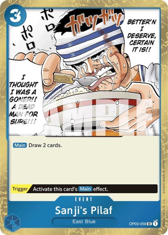 Sanji's Pilaf - Jolly Roger Foil