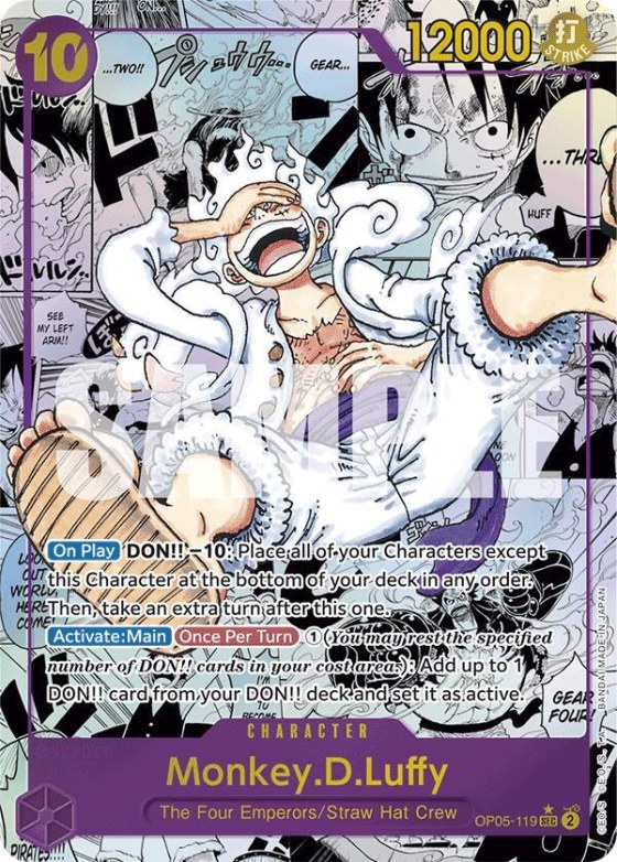 Monkey.D.Luffy - Manga