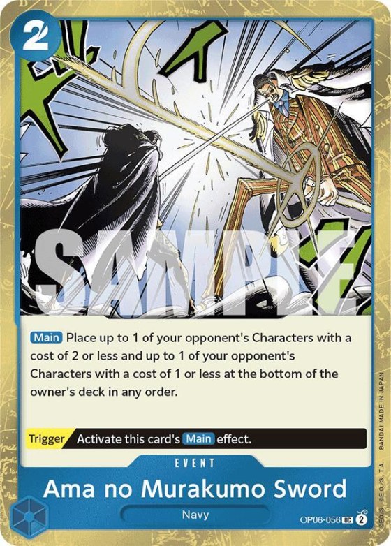 Ama no Murakumo Sword - Jolly Roger Foil