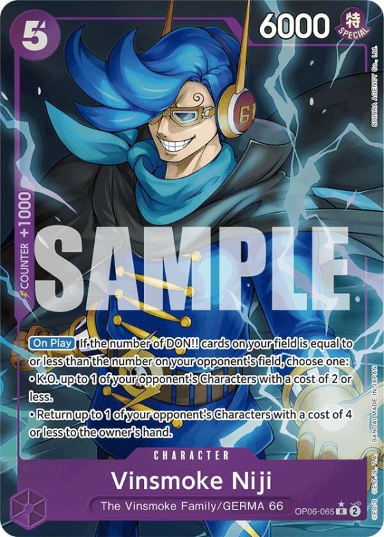 Vinsmoke Niji - Alternate Art