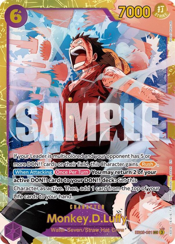 Monkey.D.Luffy - Foil