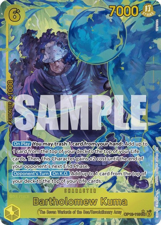 Bartholomew Kuma - Alternate Art
