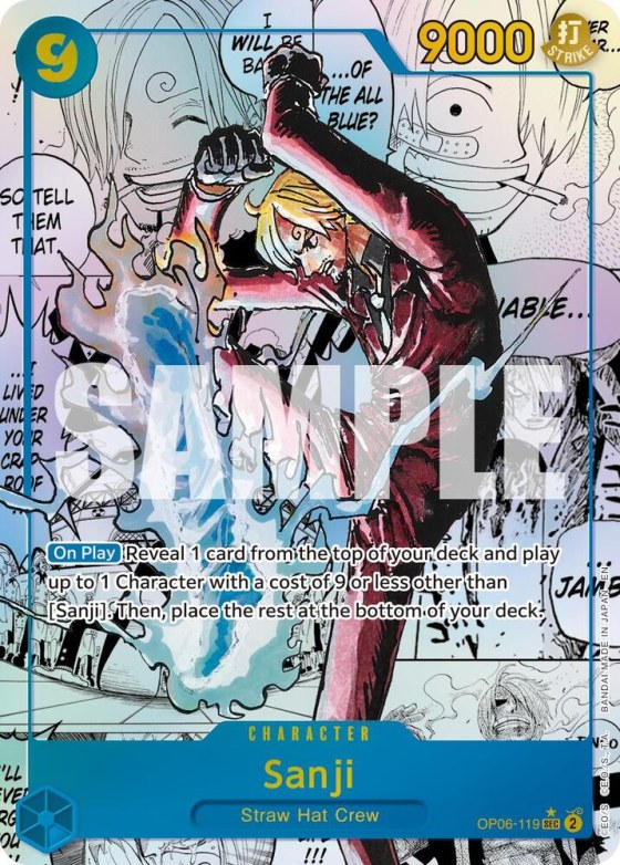 Sanji - Manga