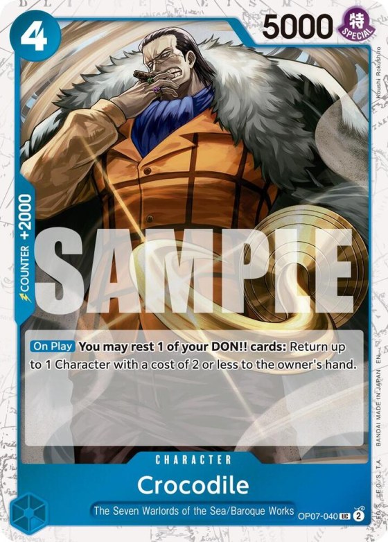 Crocodile - Pirate Foil