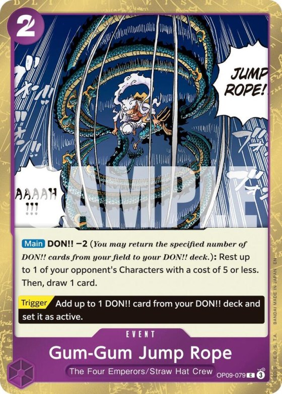 Gum-Gum Jump Rope - Pirate Foil