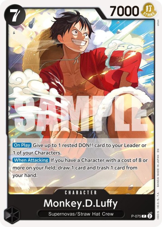 Monkey.D.Luffy - Pirate Foil