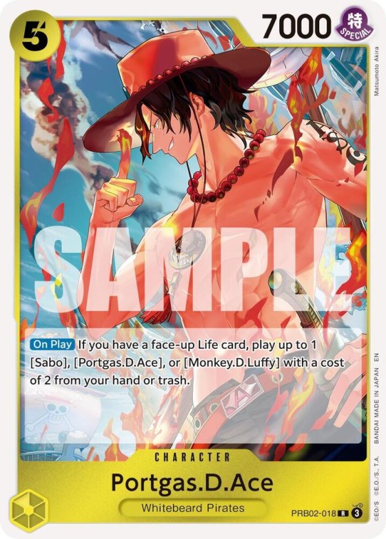 Portgas.D.Ace - Foil
