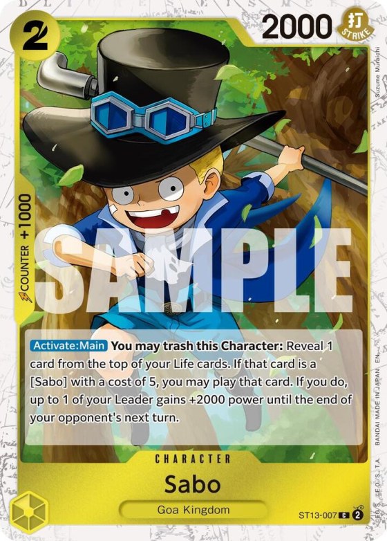 Sabo - Pirate Foil