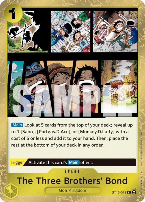 The Three Brothers' Bond - Pirate Foil