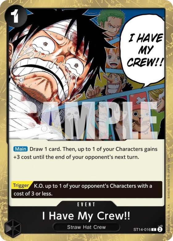 I Have My Crew!! - Pirate Foil