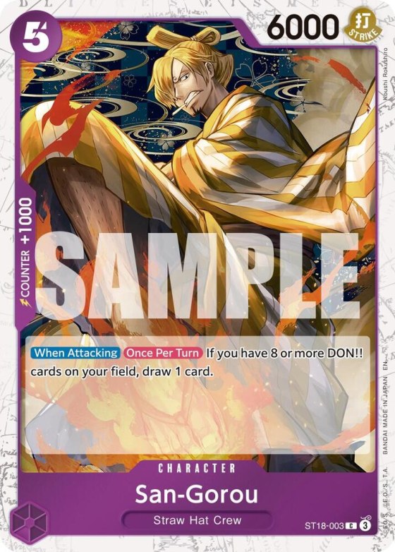 San-Gorou - Pirate Foil