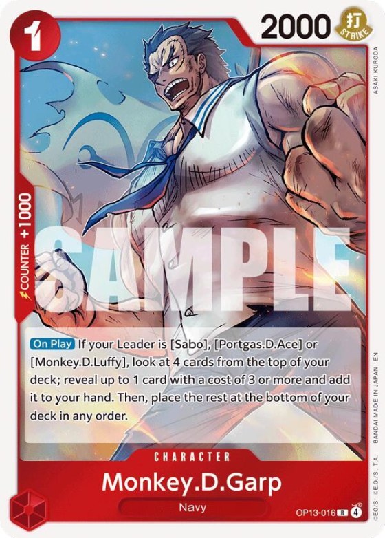 Monkey.D.Garp - Foil