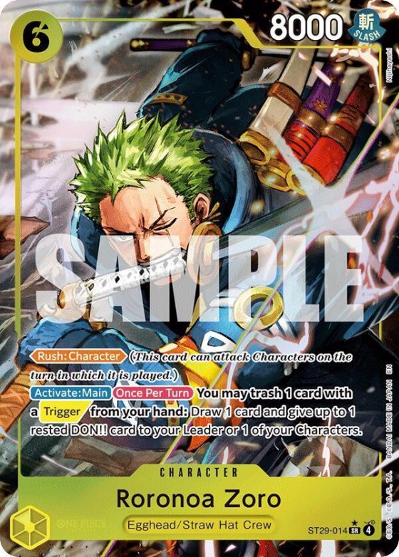 Roronoa Zoro - Full Art