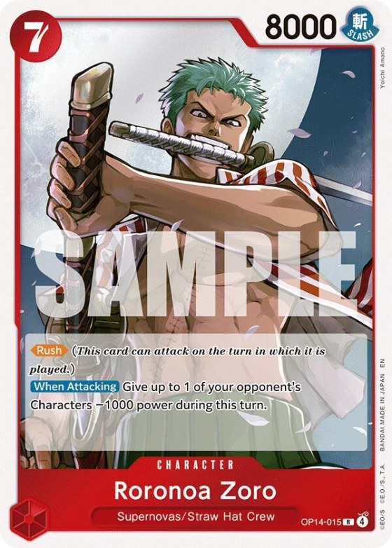 Roronoa Zoro - Foil