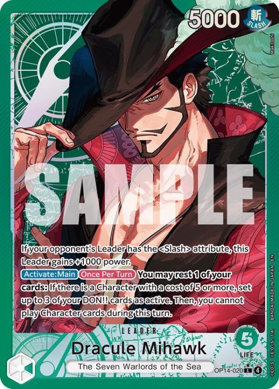 Dracule Mihawk - Alternate Art