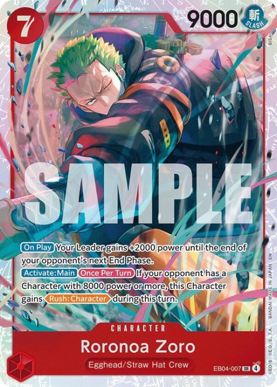 Roronoa Zoro - Foil