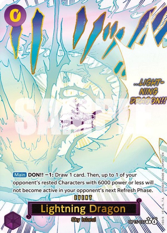 Lightning Dragon - Alternate Art