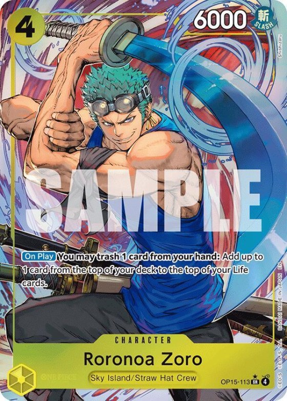 Roronoa Zoro - Alternate Art