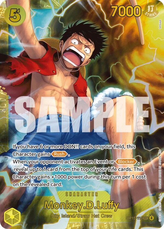 Monkey.D.Luffy - Foil