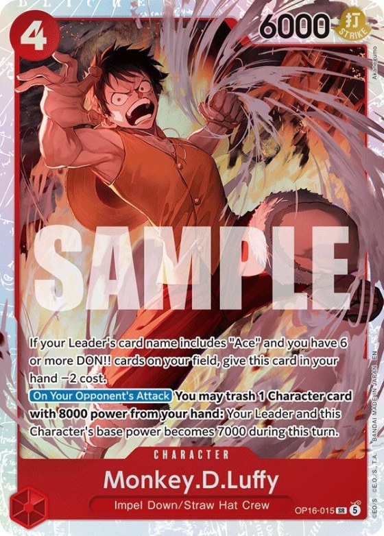 Monkey.D.Luffy - Foil