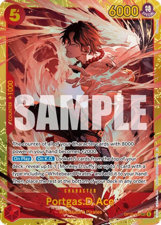 Portgas.D.Ace - Foil