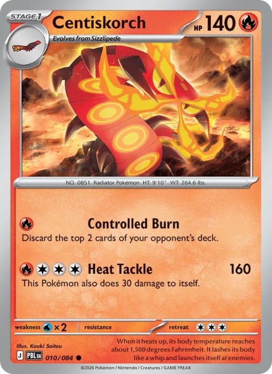 Centiskorch - Reverse Holo