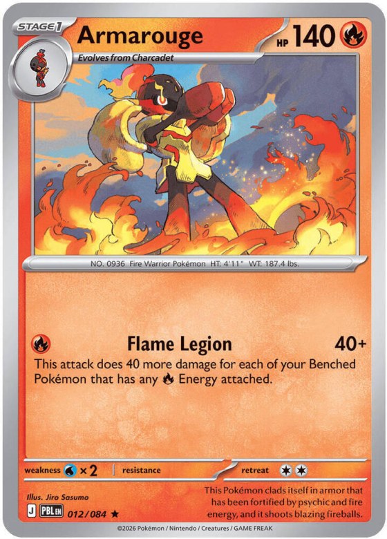 Armarouge - Reverse Holo