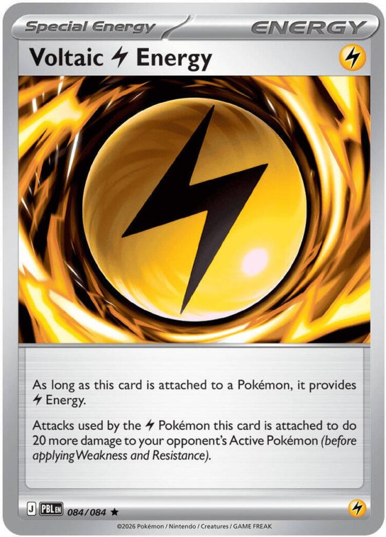 Voltaic Lightning Energy - Reverse Holo