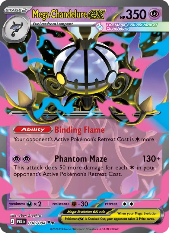 Mega Chandelure ex