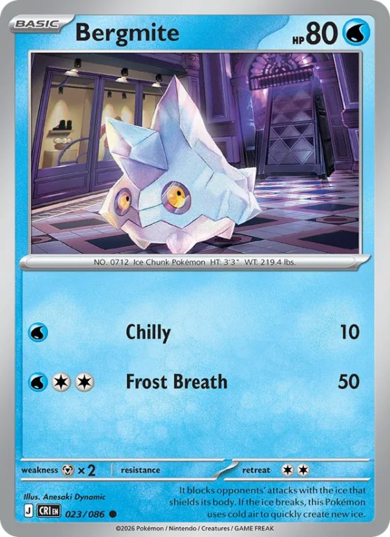 Bergmite - Reverse Holo