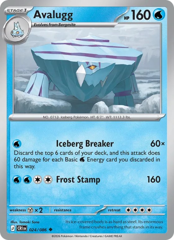 Avalugg - Reverse Holo