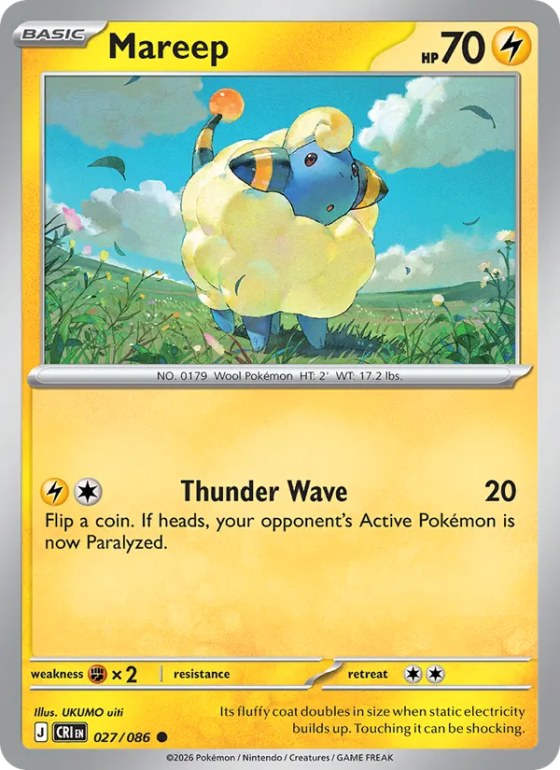 Mareep - Reverse Holo