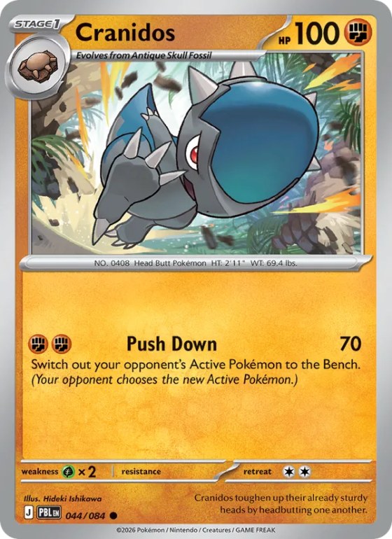 Cranidos - Reverse Holo