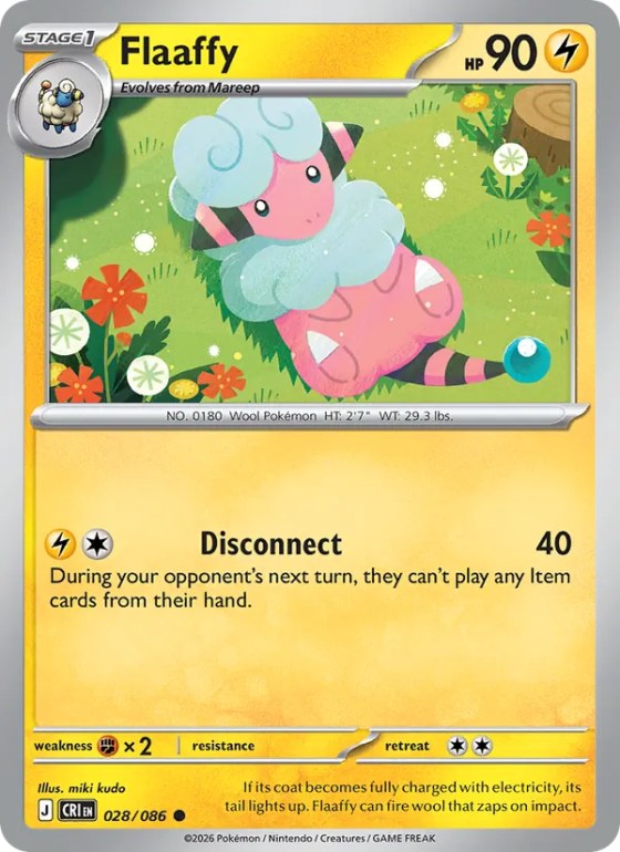 Flaaffy - Reverse Holo