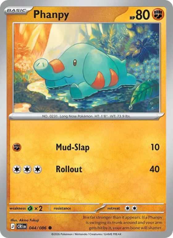 Phanpy - Reverse Holo